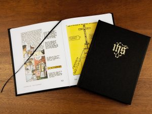 My Catholic Library Children's Missal for First Holy Communion gift in black with gold IHS on the cover